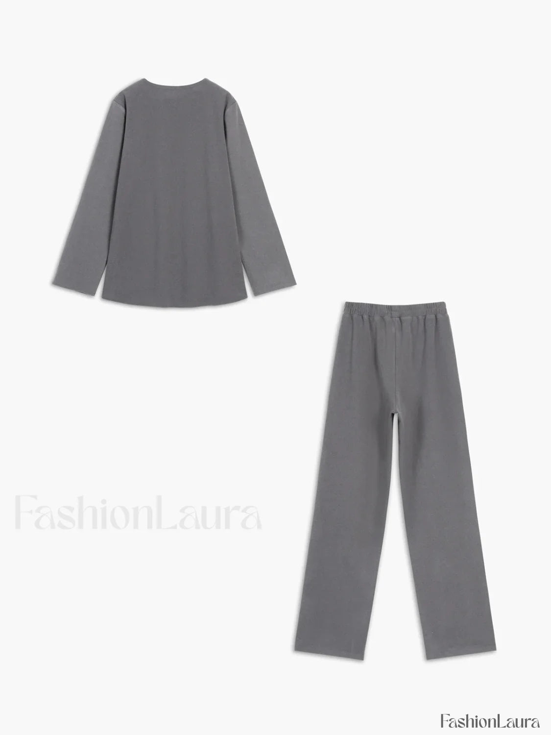 Let's Get Cozy Trendy Two Piece Pants Set