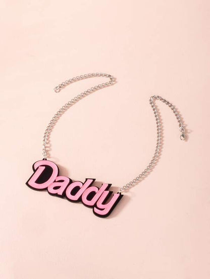Letter Charm Necklace for Women