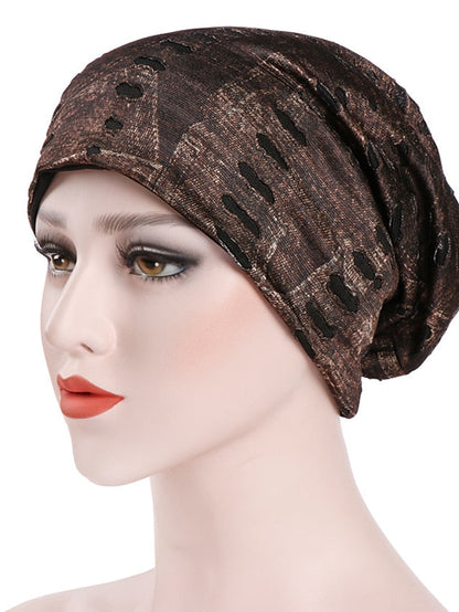 Hip Hop Fashion Beanies Skullies Casual Distressed Hat Outdoor Streetwear New Turban Cap for Women