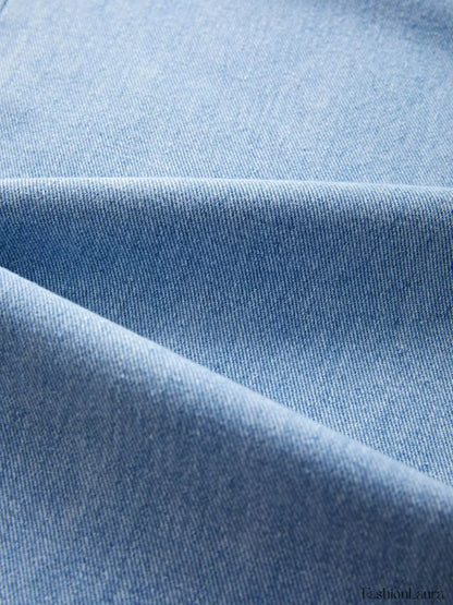 Light Wash Denim Boyfriend Jeans