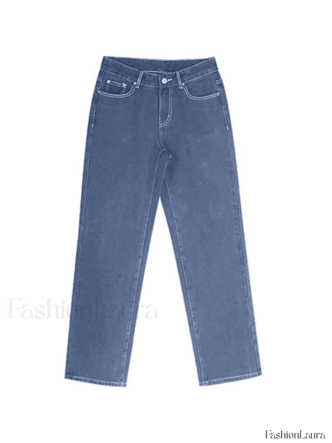 Light Wash Denim Boyfriend Jeans