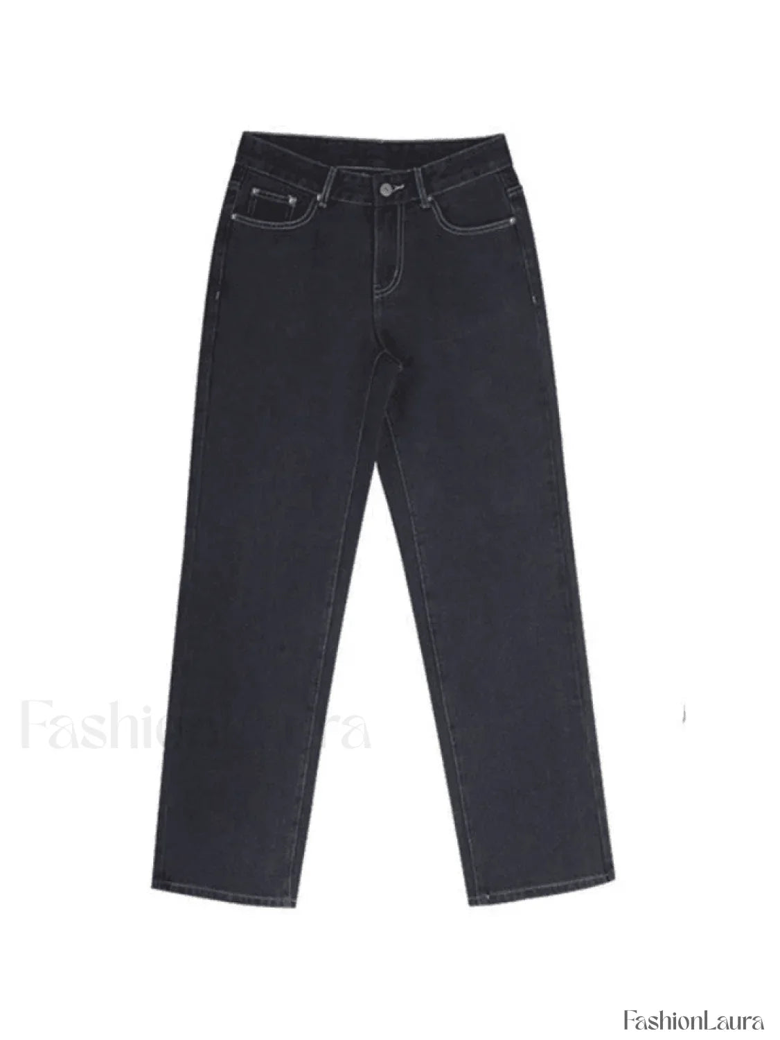 Light Wash Denim Boyfriend Jeans