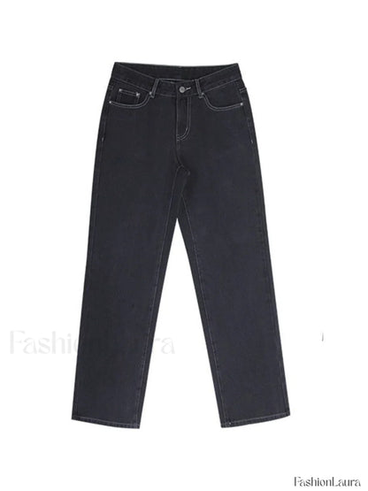 Light Wash Denim Boyfriend Jeans