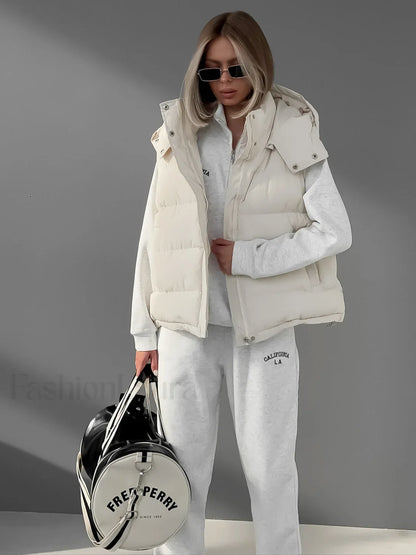 Lightweight Quilted Graceful Puffer Down Coat