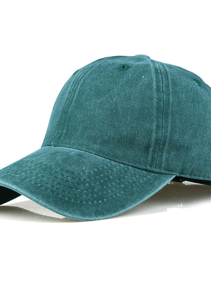 Baseball Cap Adjustable Buckle Pure Color Sports for Women