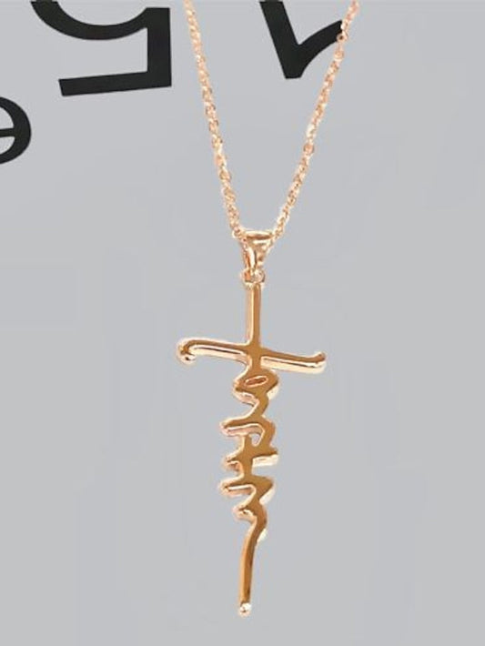 doomuut cross necklace 925 sterling silver love of cross pendant necklace gift for women girls for Women