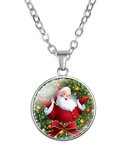 necklace Casual Christmas Snowflake Necklaces for Women