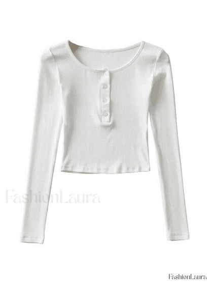 Long Sleeve Crop Top