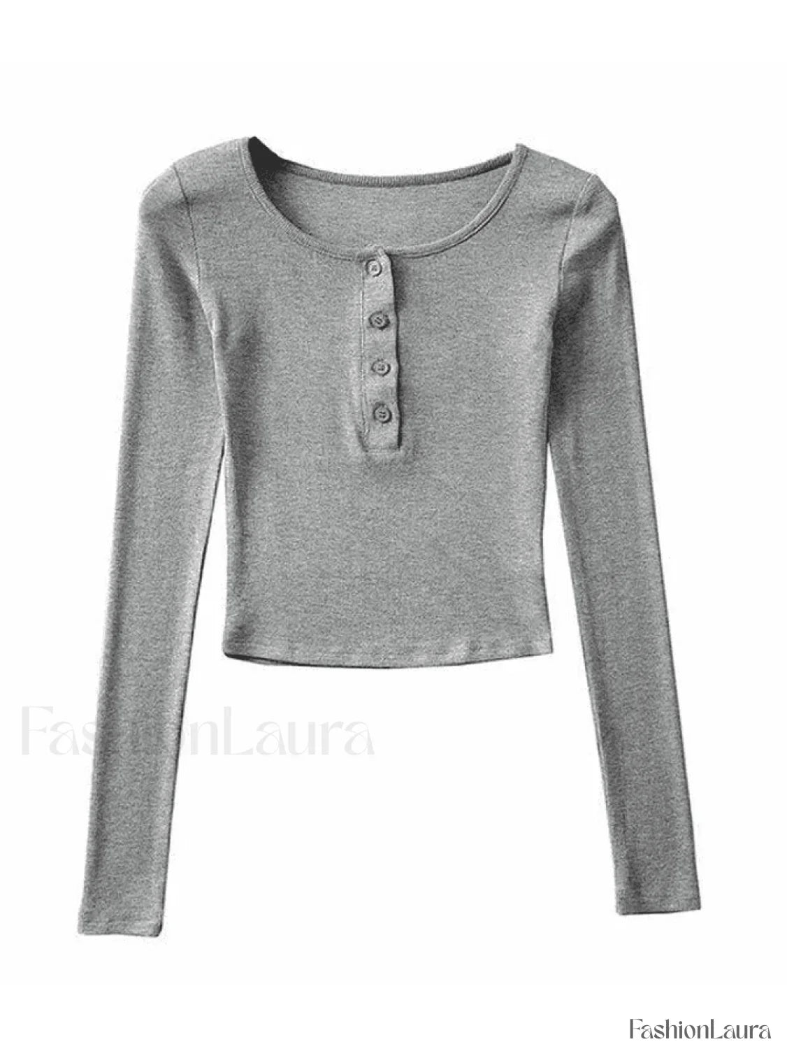 Long Sleeve Crop Top