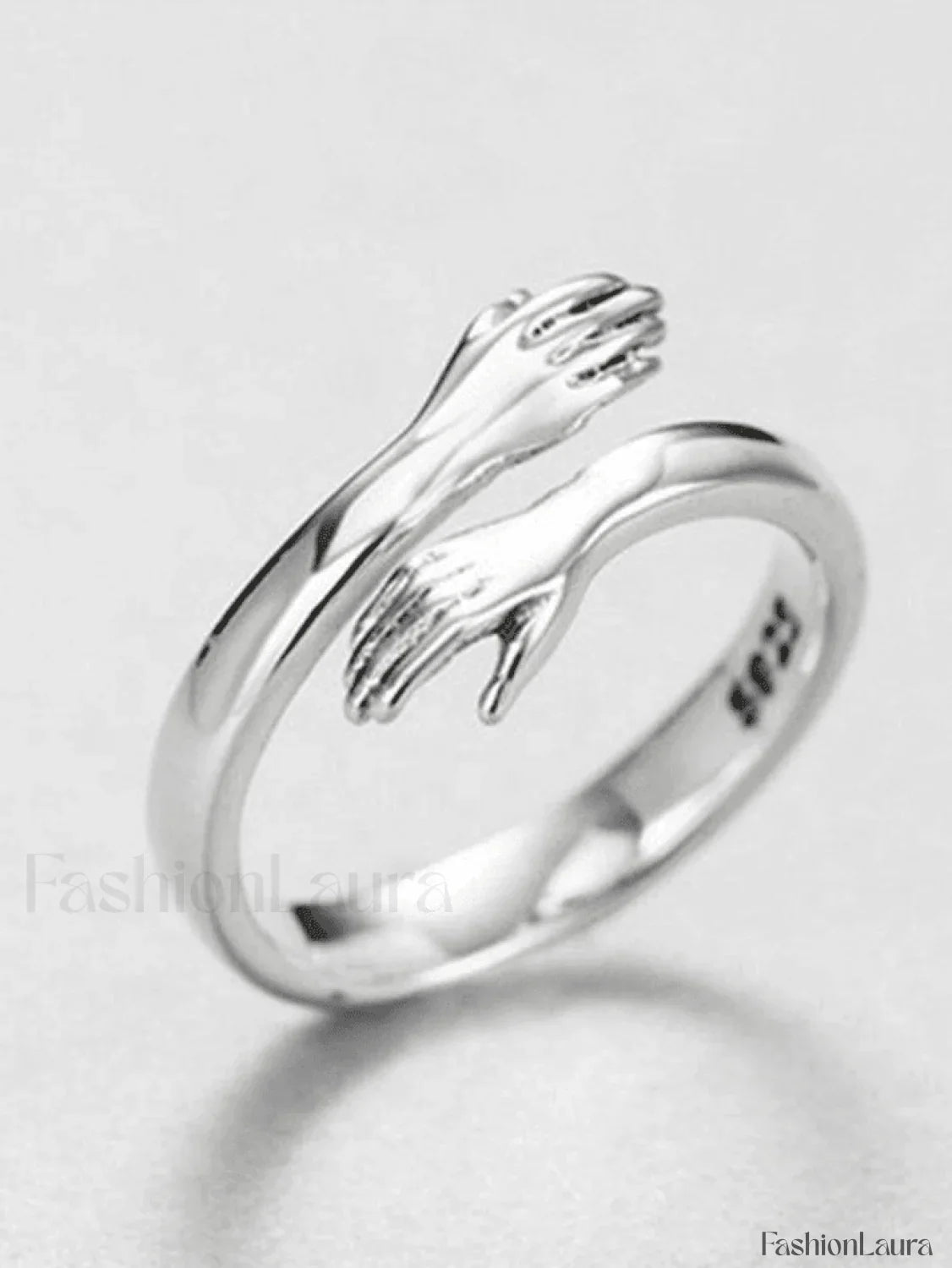 Love Hug Adjustable Cuff Ring