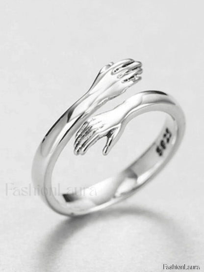 Love Hug Adjustable Cuff Ring