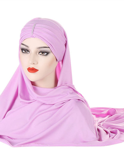 Turban Party Evening Solid / Plain Color Polyester Sweet 1 pcs for Women
