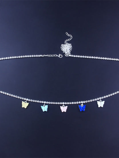 body chain Fashion Street Butterfly Headwear for Women