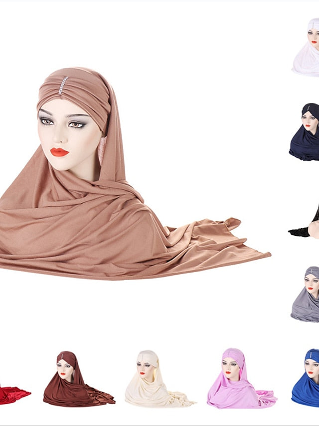 Turban Party Evening Solid / Plain Color Polyester Sweet 1 pcs for Women