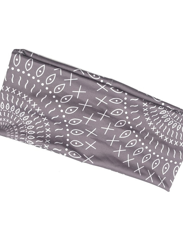 1pc Headbands Hair Band For Street Gift Holiday Head Fabric 1 2 3 for Women