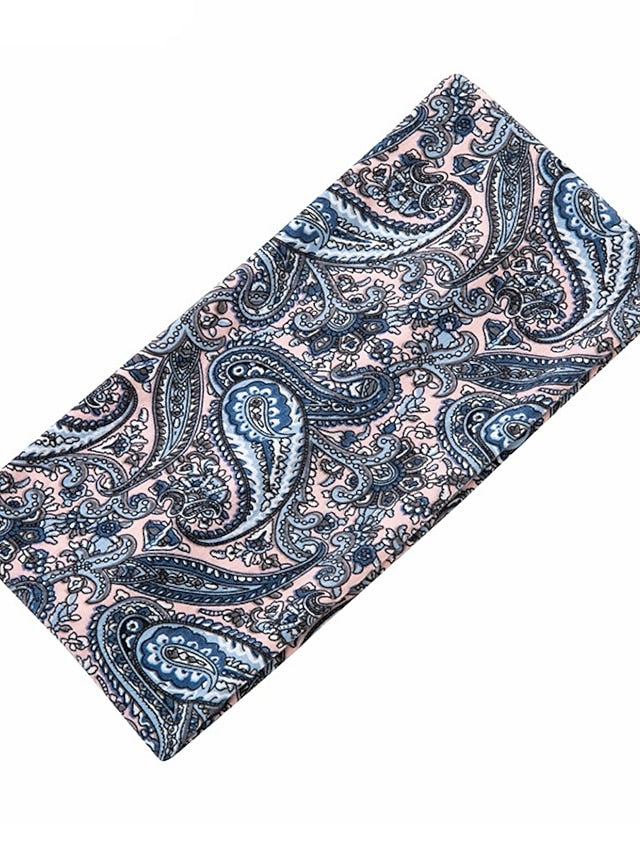 1pc Headbands Bandana Hair Scarf For Street Gift Holiday Head Handmade Fabric 1 2 3 for Women
