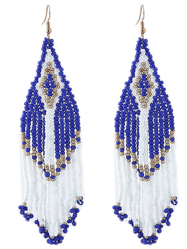 Earrings Ethnic Style Daily Multicolor Earring for Women