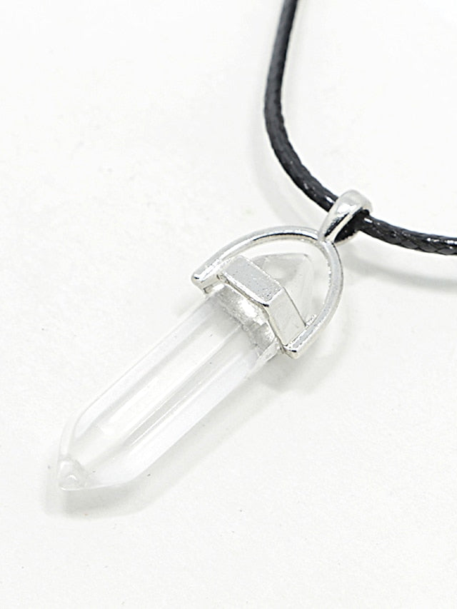 Pendant Necklace For Turquoise Crystal Party Casual Daily Synthetic Gemstones Crystal Turquoise Black for Women