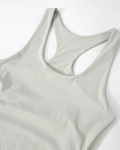 Waist Drawstring Vest Hollow Backless Jumpsuit