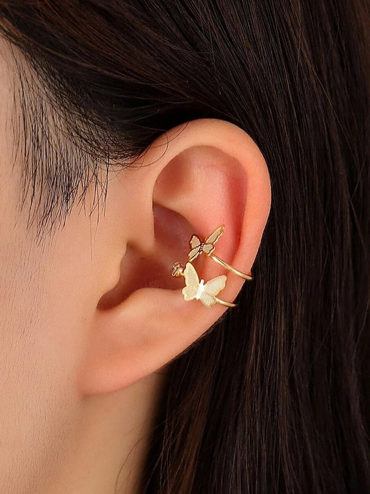 1PC Ear Clips For Party Evening Street Gift Alloy Classic Animal for Women