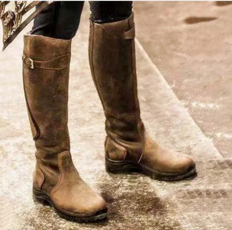 Botas altas con tacón para mujer | Materiales ecológicos
