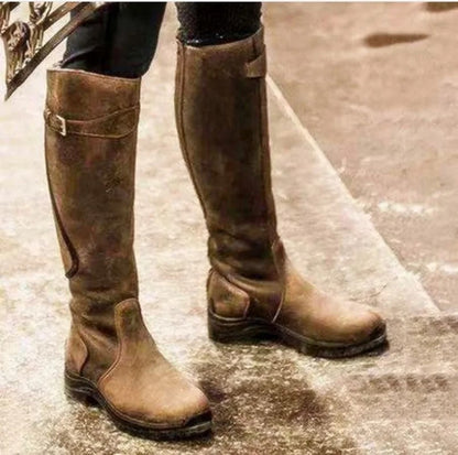 Botas altas con tacón para mujer | Materiales ecológicos