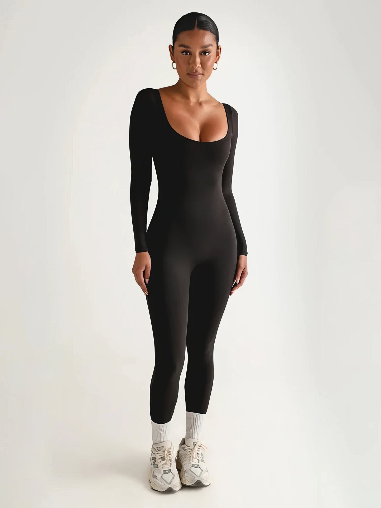 Paris - Bodycon Jumpsuit -Sportief - Lichte Formele Stijl - Great for Outdoor Activities
