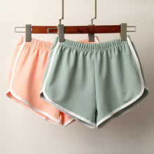 Women Edgy Casual Color Blocking Sports Shorts