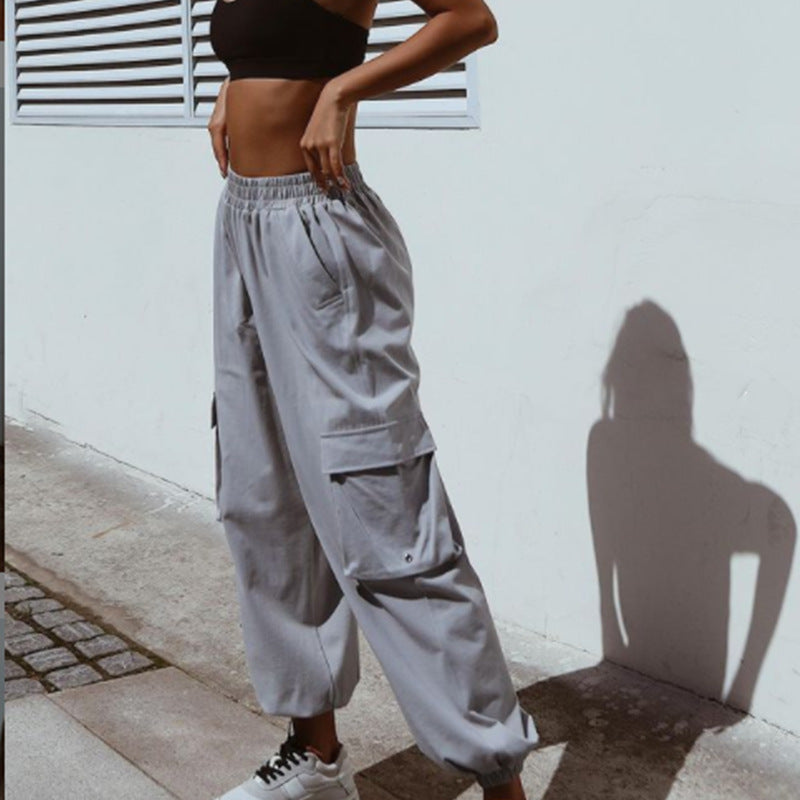 Women'S Casual Loose Comfortable Fitness Jogger Pants