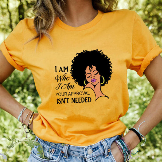 Camiseta informal de verano para mujer, con cuello redondo, estampado gráfico, manga corta y color