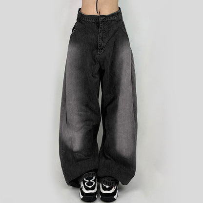 Women Fashion Casual Loose Gradient Wide Leg Pants