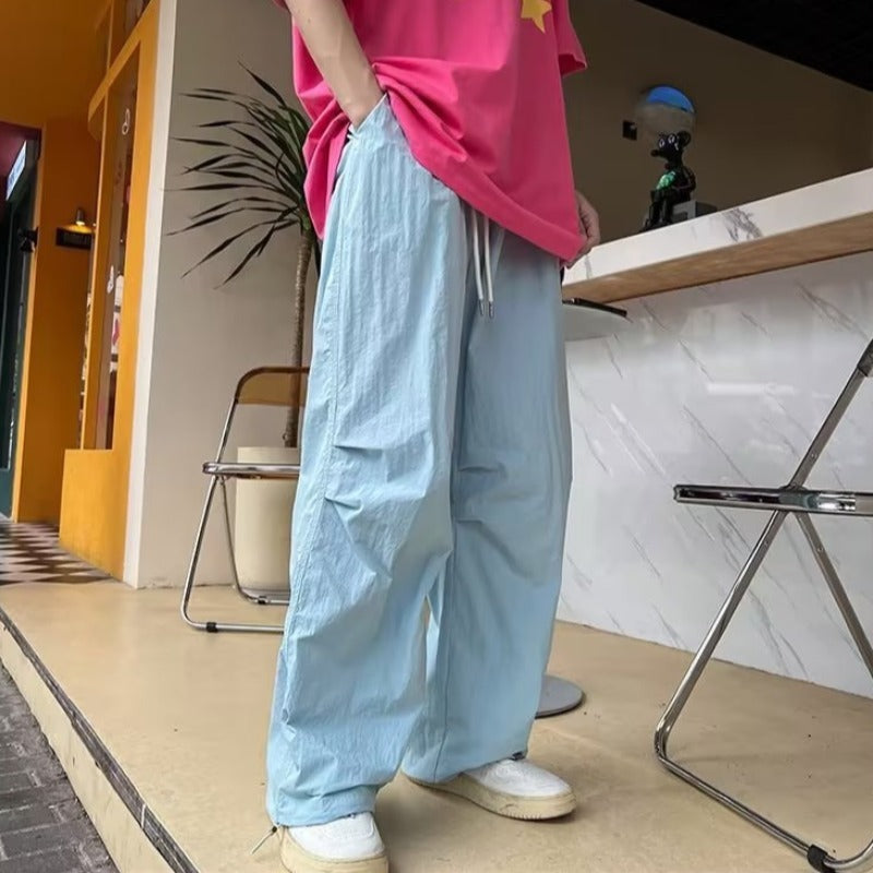Fashion Women Waterproof Quick-Drying Casual Straight-Leg Pants