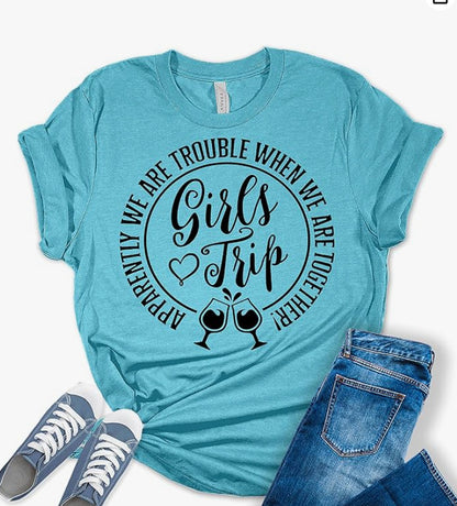 Camiseta informal de manga corta con cuello redondo y estampado de hojas de arce para mujer