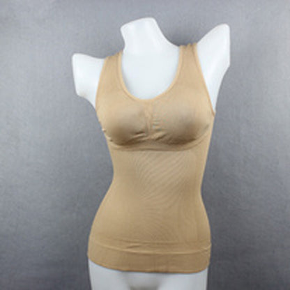 Women Casual Chest Pad Body Shaping Top