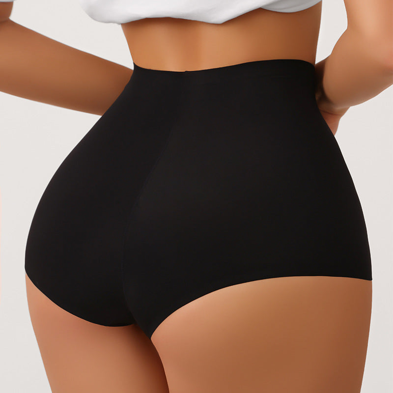 Women Casual Mid-waist Solid Color Breathable Panty
