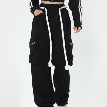 Women Street Casual Pocket Cargo Pants