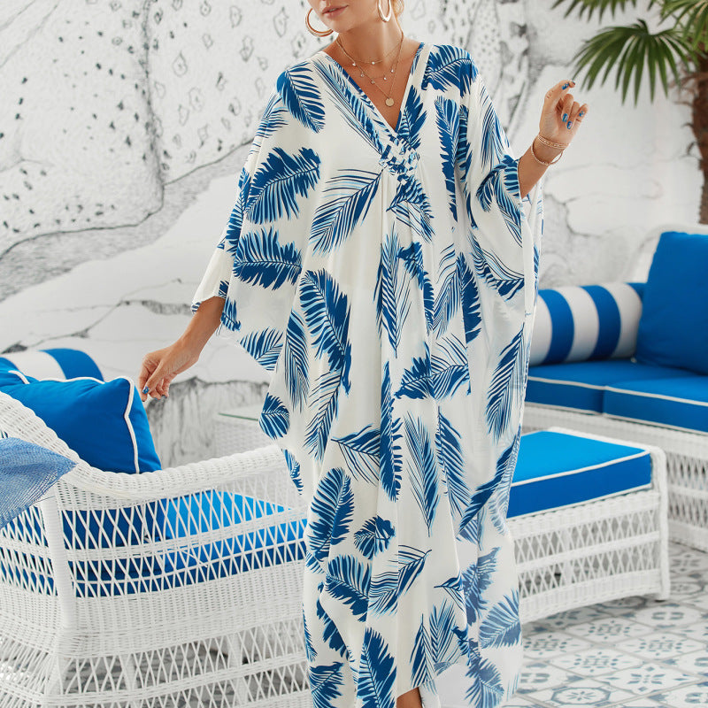 Vestido playero informal para mujer, para vacaciones de verano