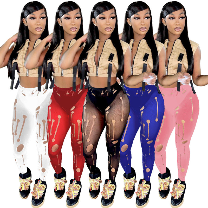 Als286 Pantimedias casuales, sexys, de moda, para primavera y verano, en 5 colores