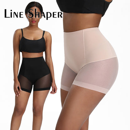 Women Casual Comfortable Mesh Seethrough Solid Color Panty