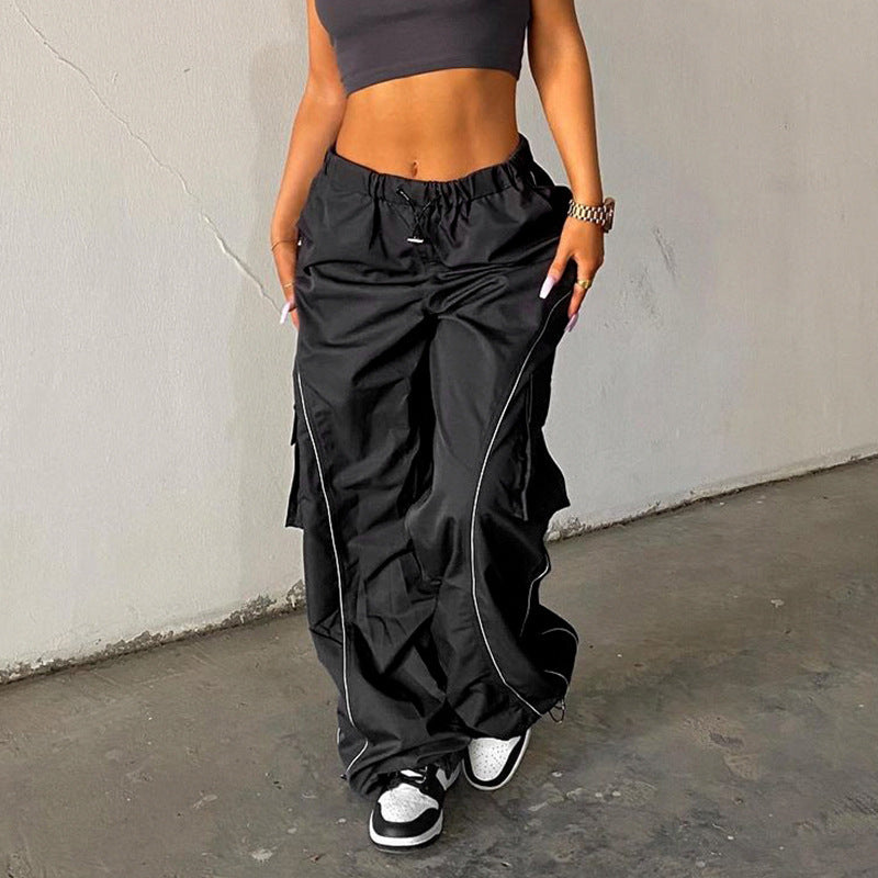 Women Street Casual Pocket Cargo Pants