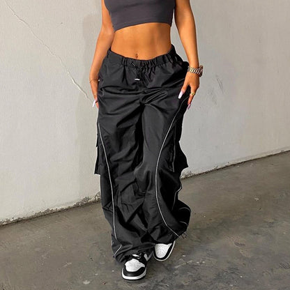 Women Street Casual Pocket Cargo Pants