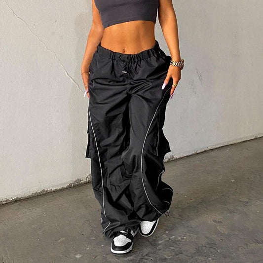 Women Street Casual Pocket Cargo Pants