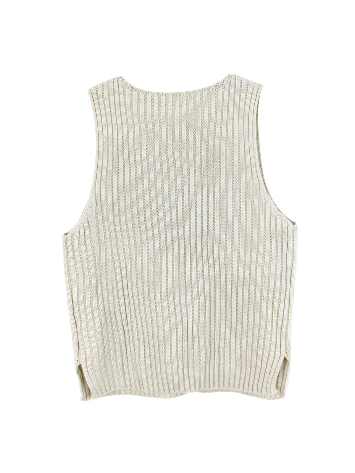 Women Fashion Casual American Independence Day Flag Knitwear Vest