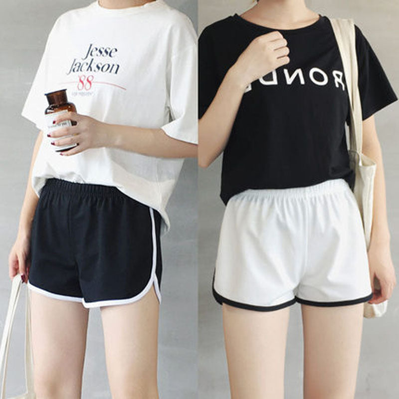 Women Summer Casual Sports Fitness Athleisure Running Shorts