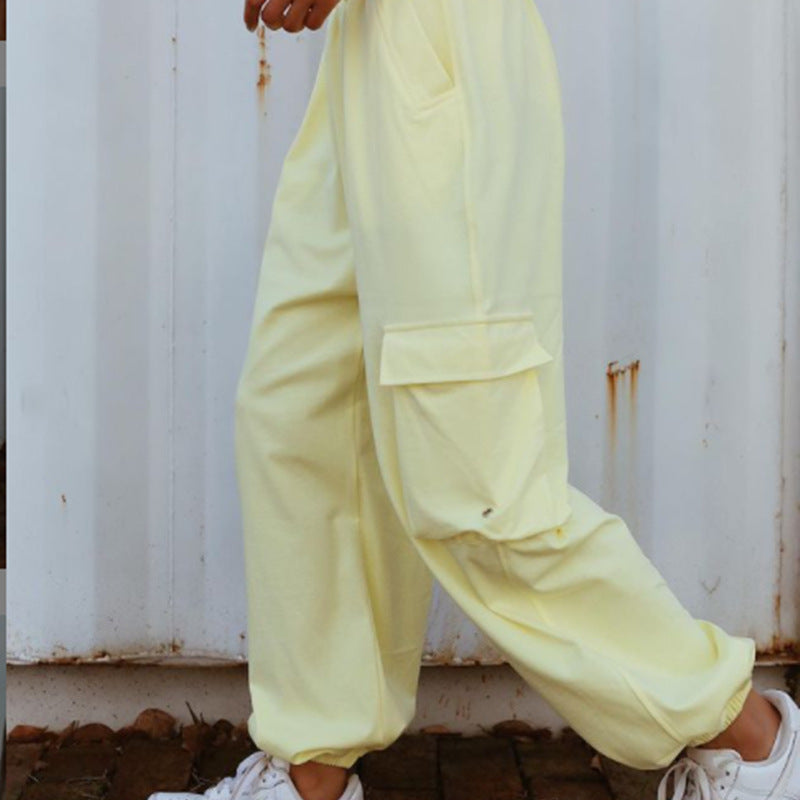 Women'S Casual Loose Comfortable Fitness Jogger Pants