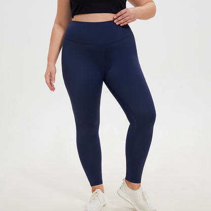 Women Fashion Casual Plus Size High Waist Tight Hip Yoga Pants