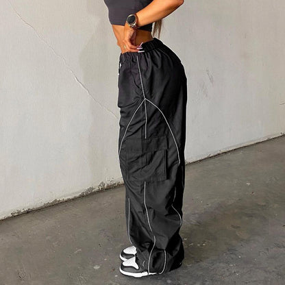Women Street Casual Pocket Cargo Pants