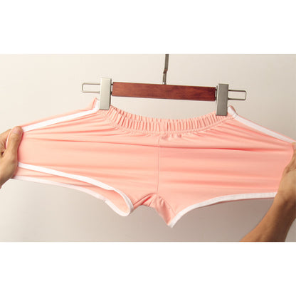 Women Edgy Casual Color Blocking Sports Shorts