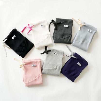 Pregnant Women Fashion Casual Belly Threaded Leggings