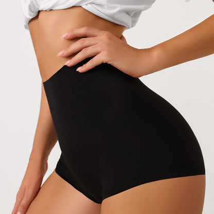 Women Casual Mid-waist Solid Color Breathable Panty